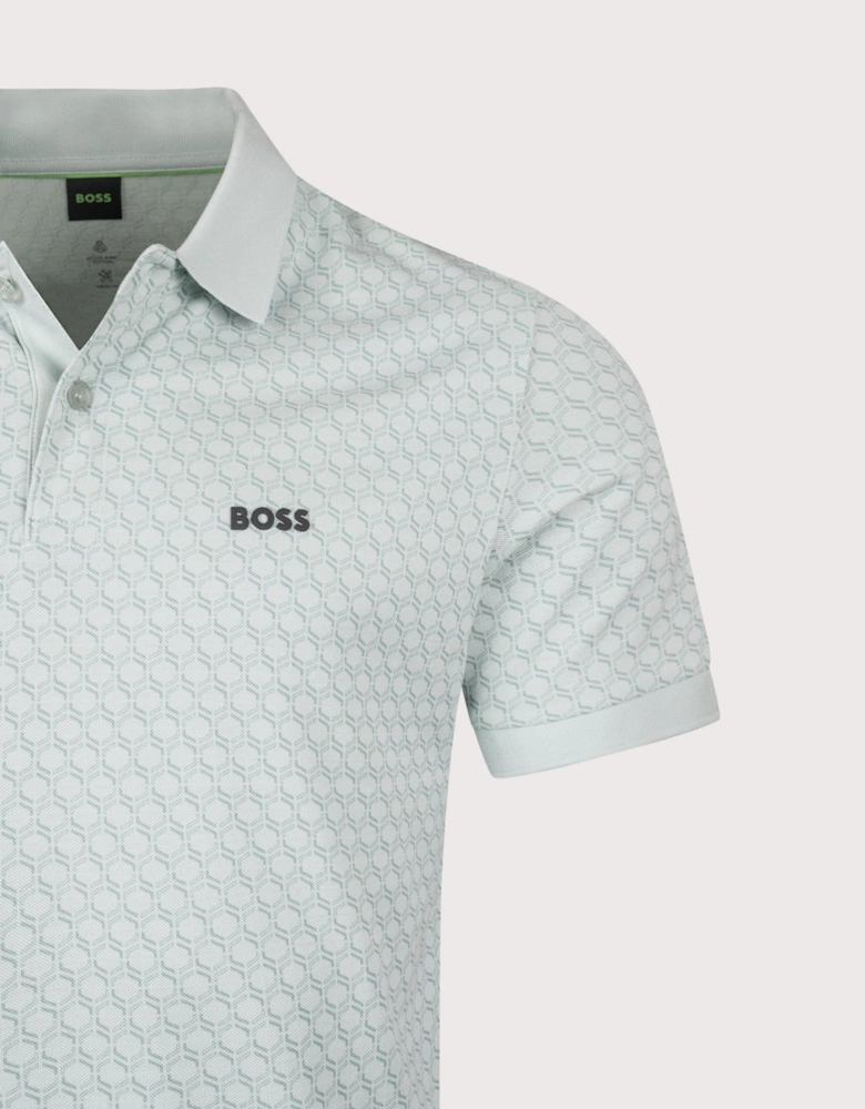 Chip Pattern Polo Shirt