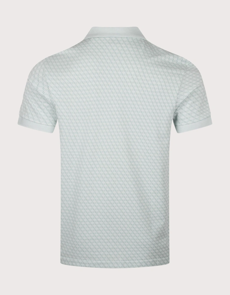 Chip Pattern Polo Shirt