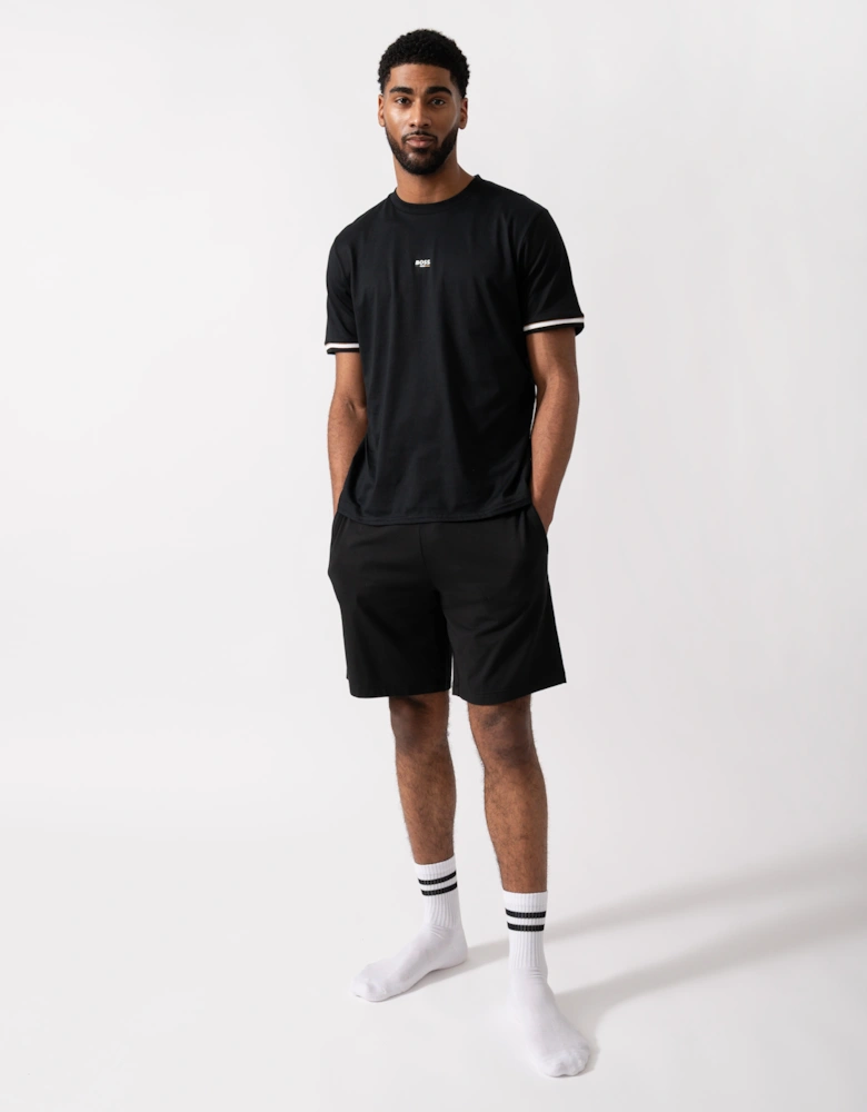 HUGO Ray Mens Pyjama Shorts - Black 001