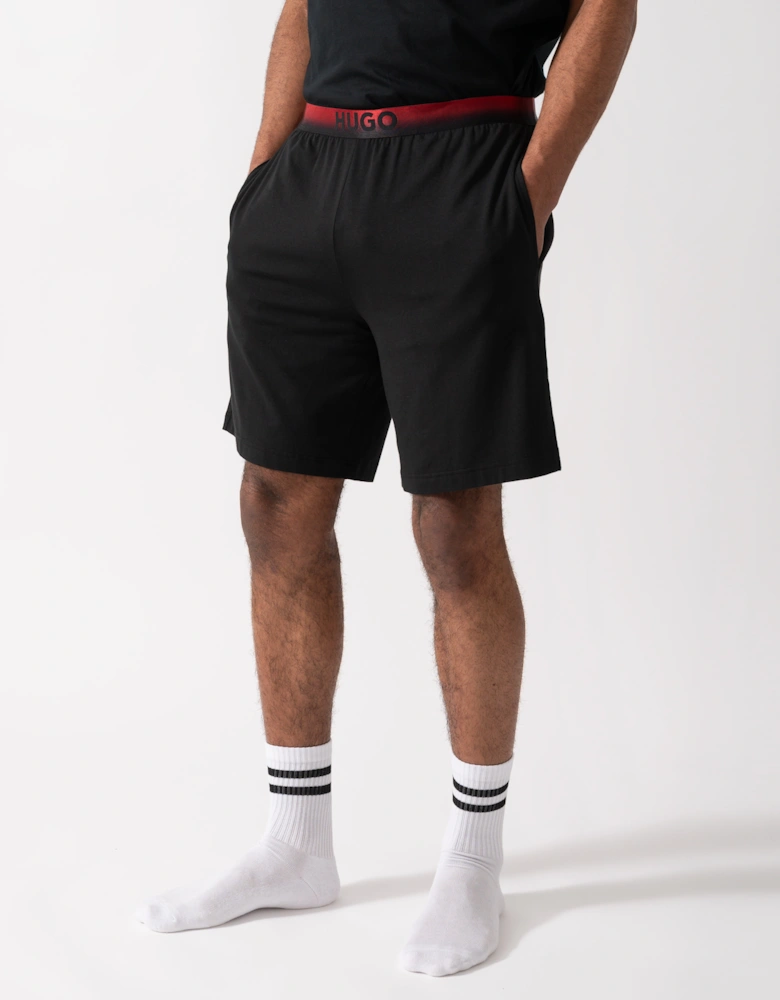 HUGO Ray Mens Pyjama Shorts - Black 001