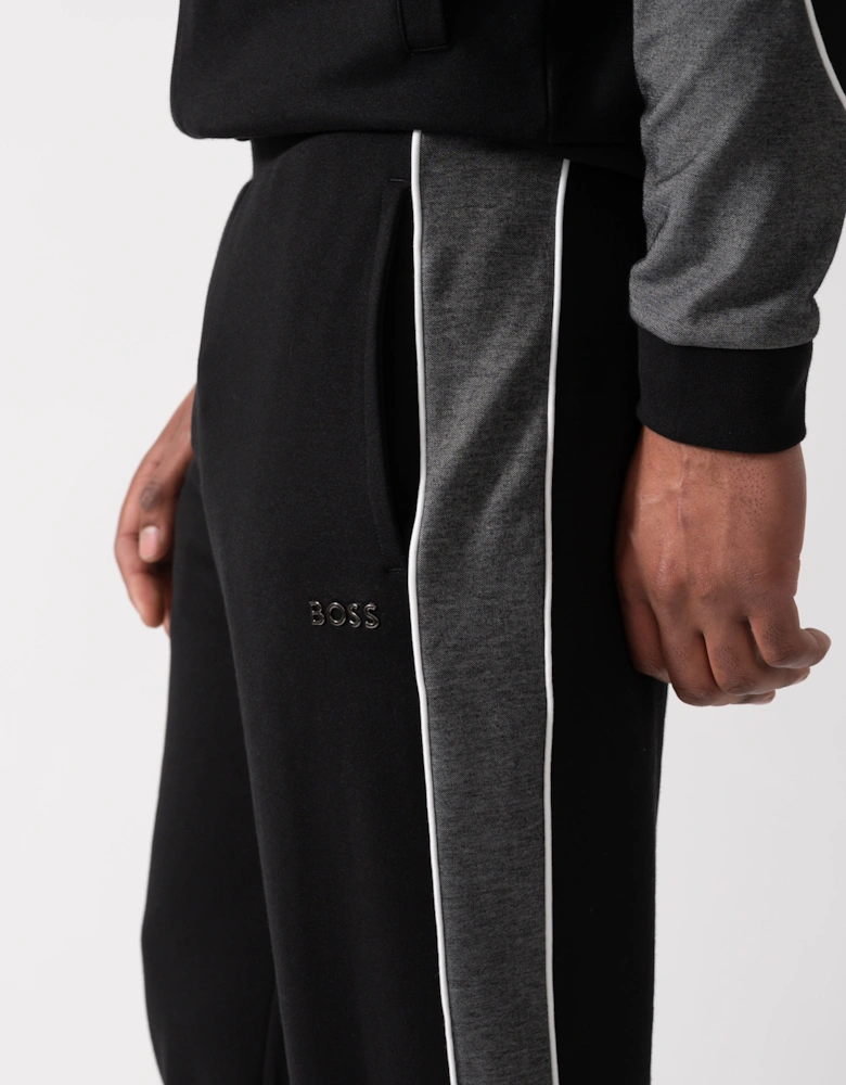 BOSS Orange Mens Loungewear Tracksuit Pants - Black 001
