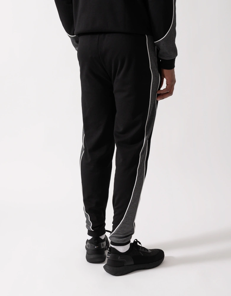 BOSS Orange Mens Loungewear Tracksuit Pants - Black 001