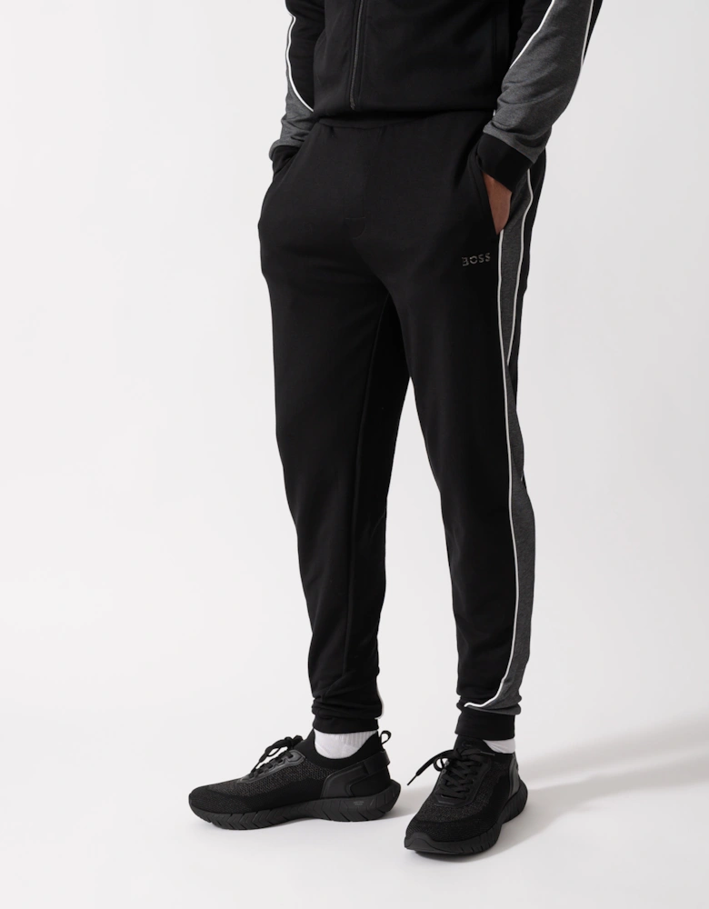 BOSS Orange Mens Loungewear Tracksuit Pants - Black 001