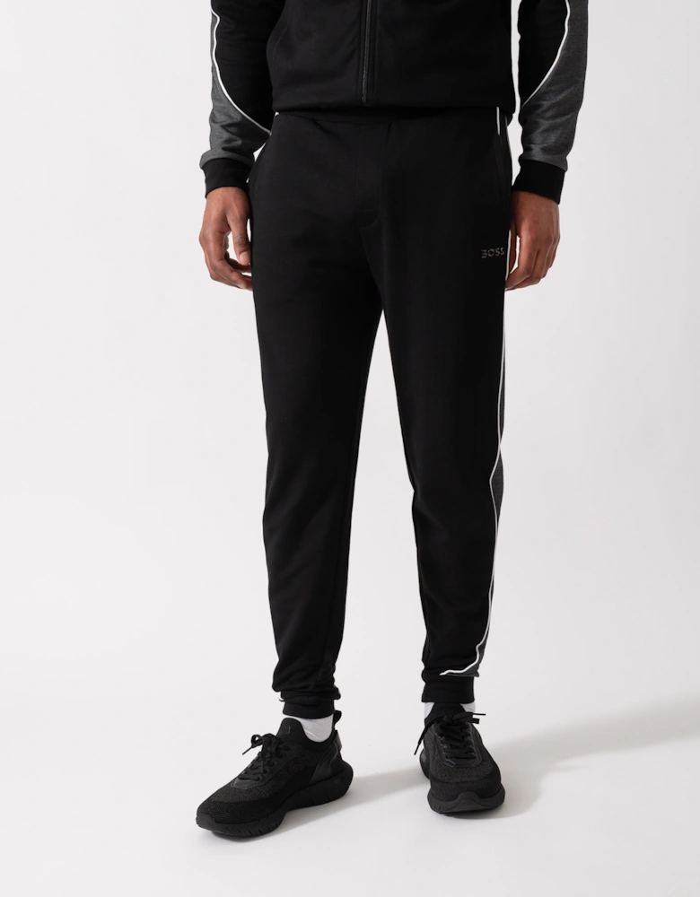 BOSS Orange Mens Loungewear Tracksuit Pants - Black 001
