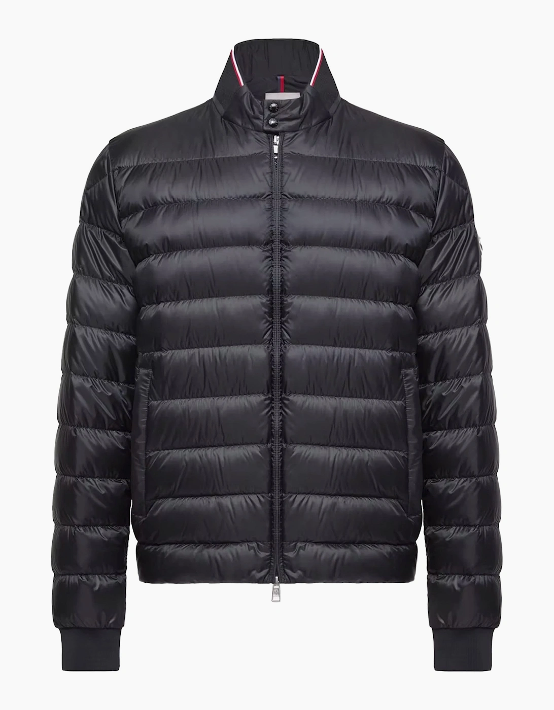 Moncler Men's Rigel Biker Jacket Black - Size: Regular/38