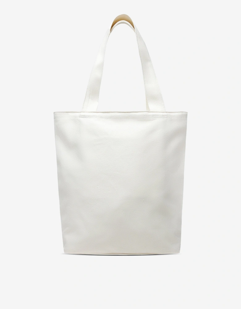 Girls Polo Bear Tote Bag in White (33cm)