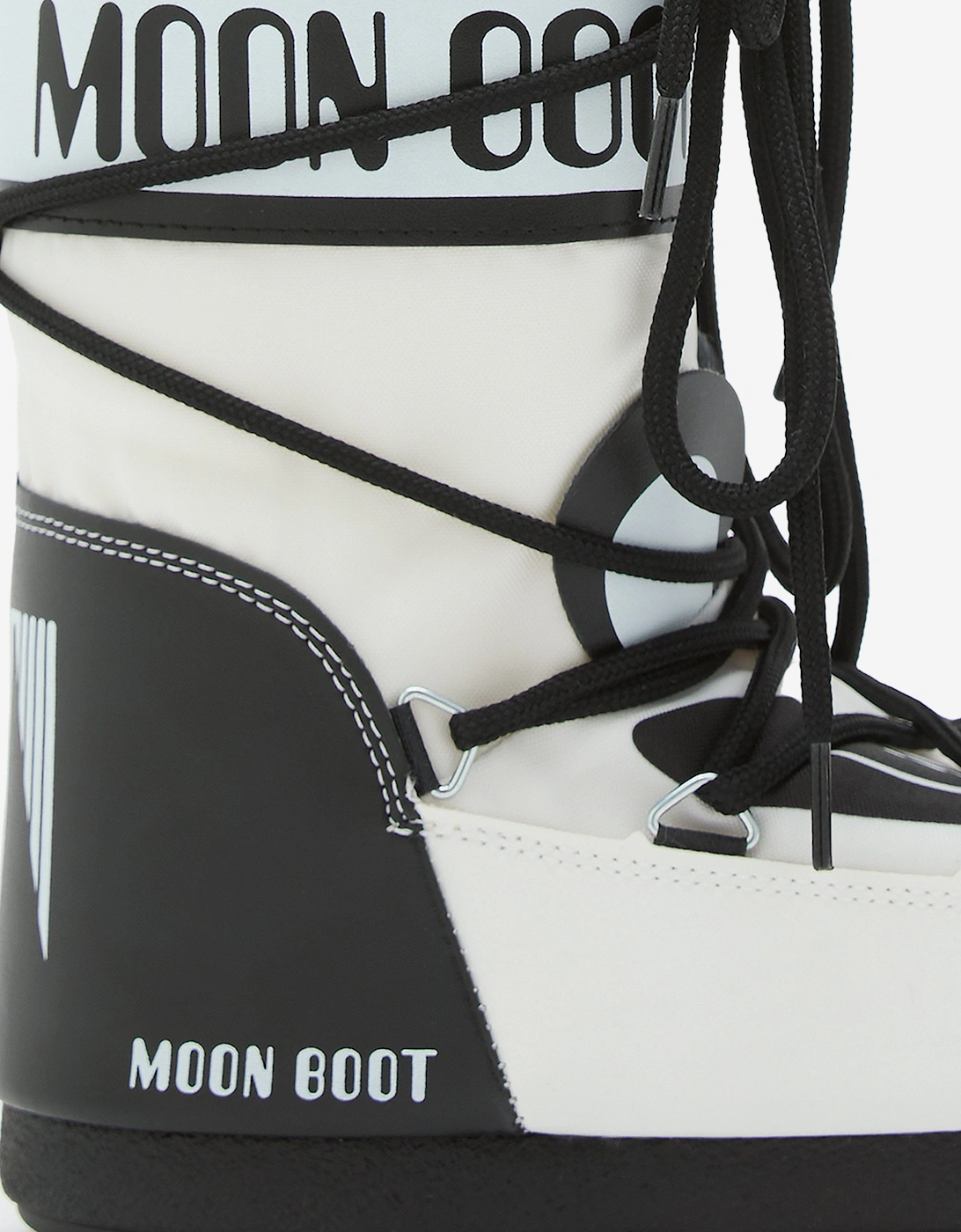 Moon Boot Kids Icon Panda Boots in White