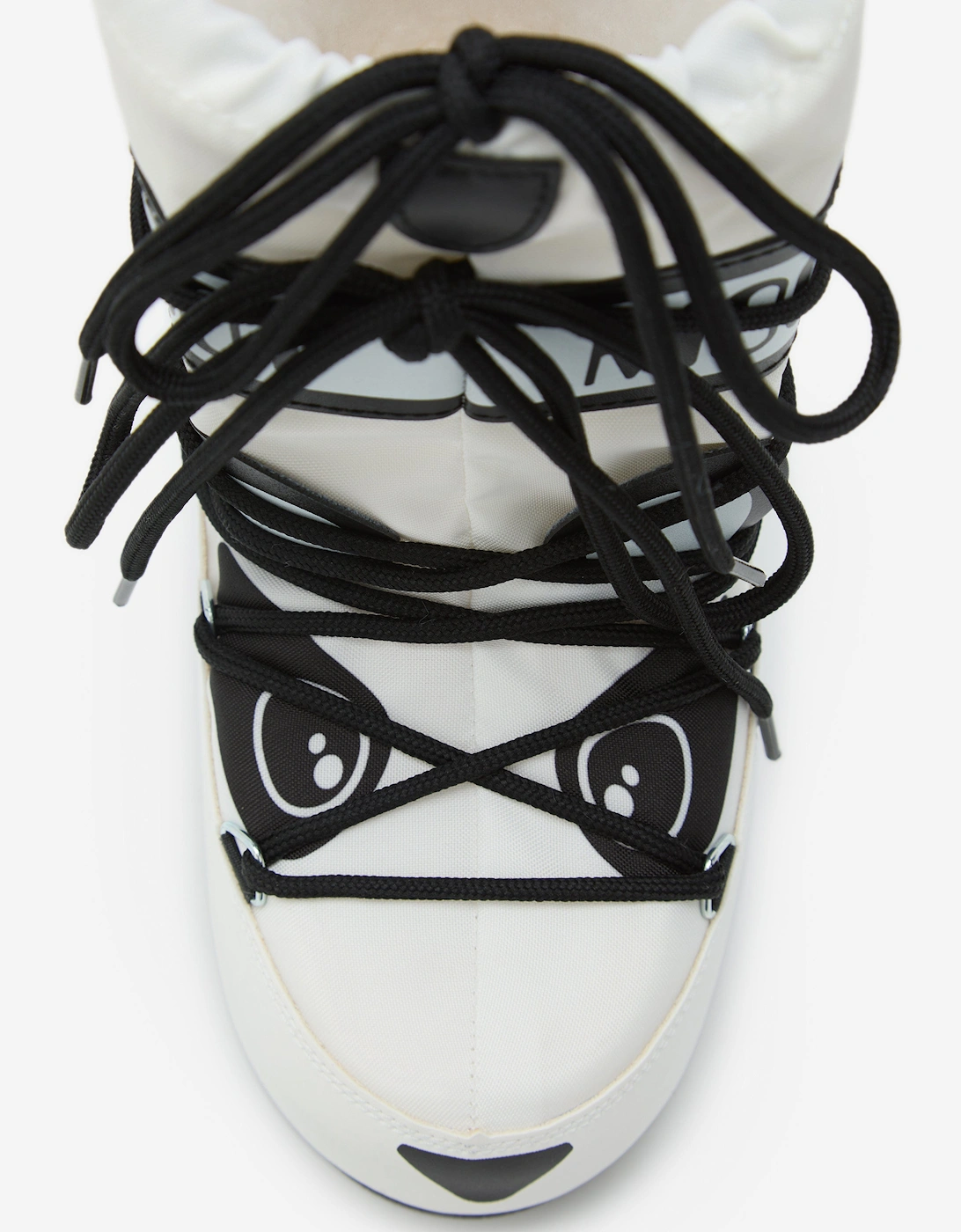 Moon Boot Kids Icon Panda Boots in White