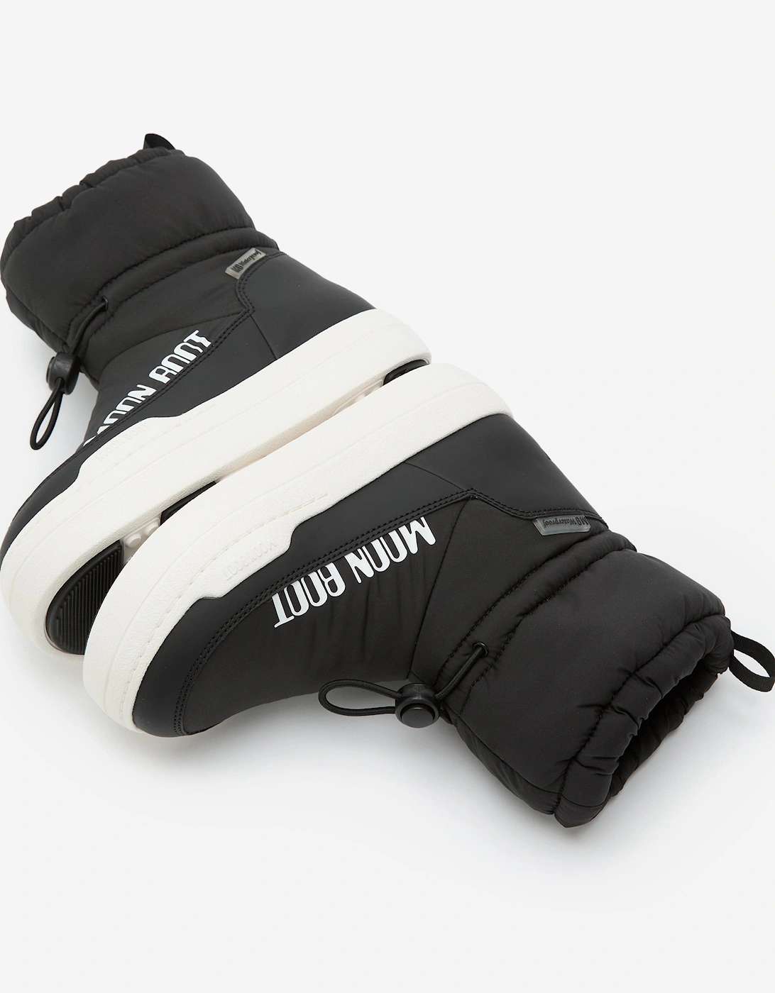 Moon Boot Kids JR Park Tube Mid WP Boots in Black