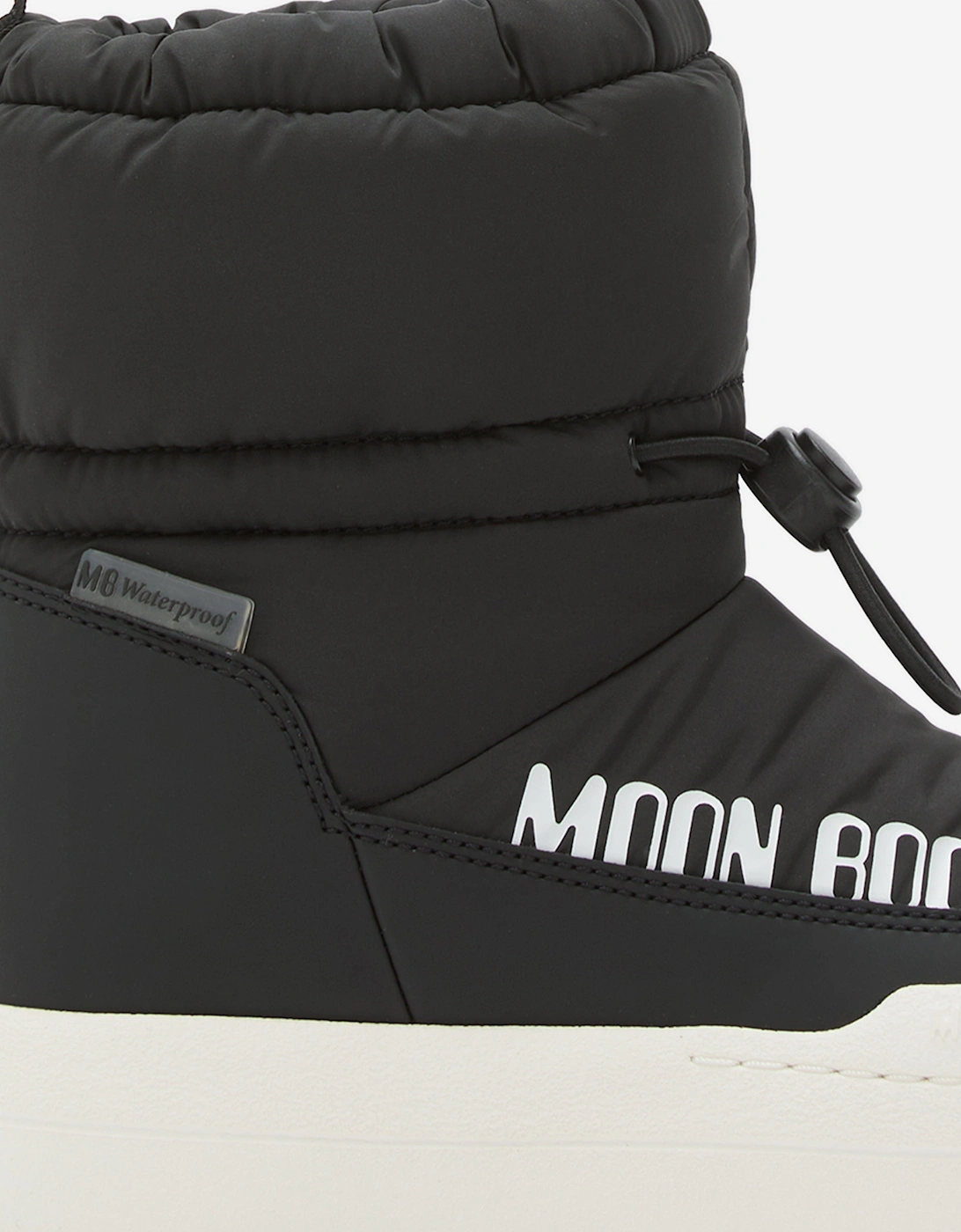 Moon Boot Kids JR Park Tube Mid WP Boots in Black