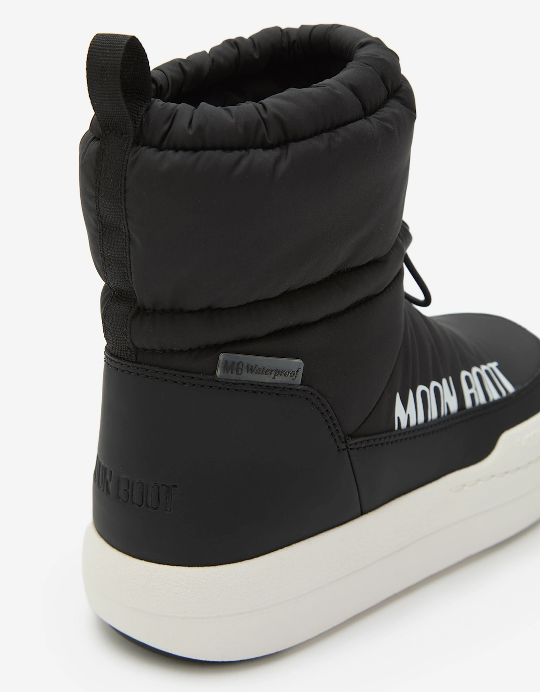 Moon Boot Kids JR Park Tube Mid WP Boots in Black