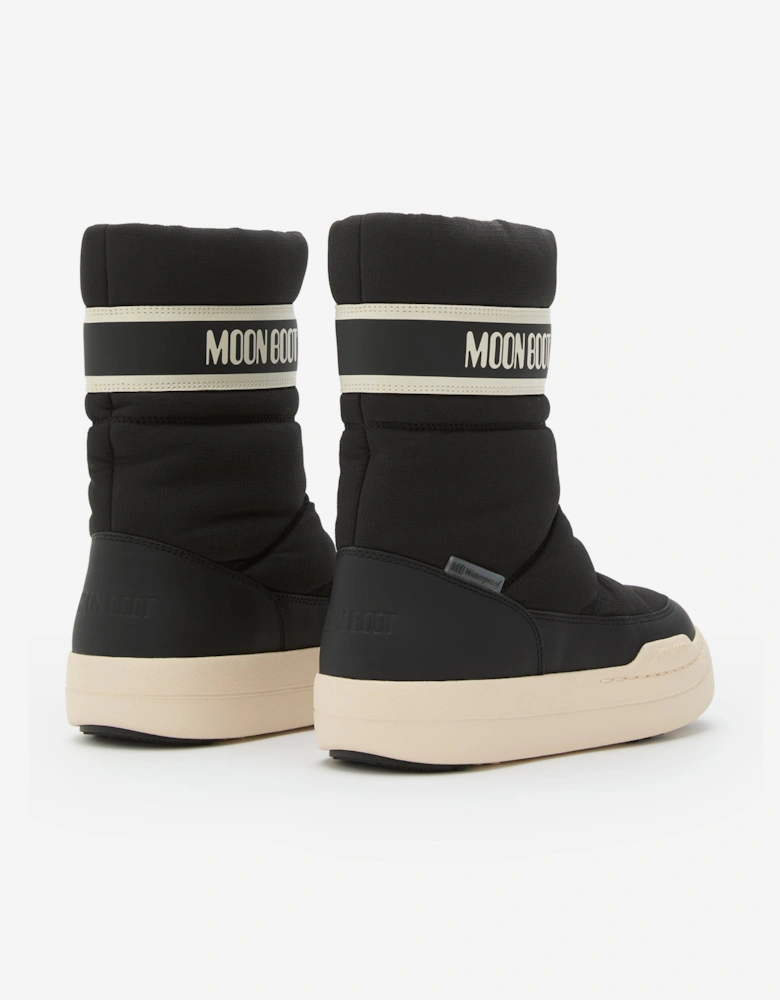 Moon Boot Kids JR Park Zip High WP Boots in Black