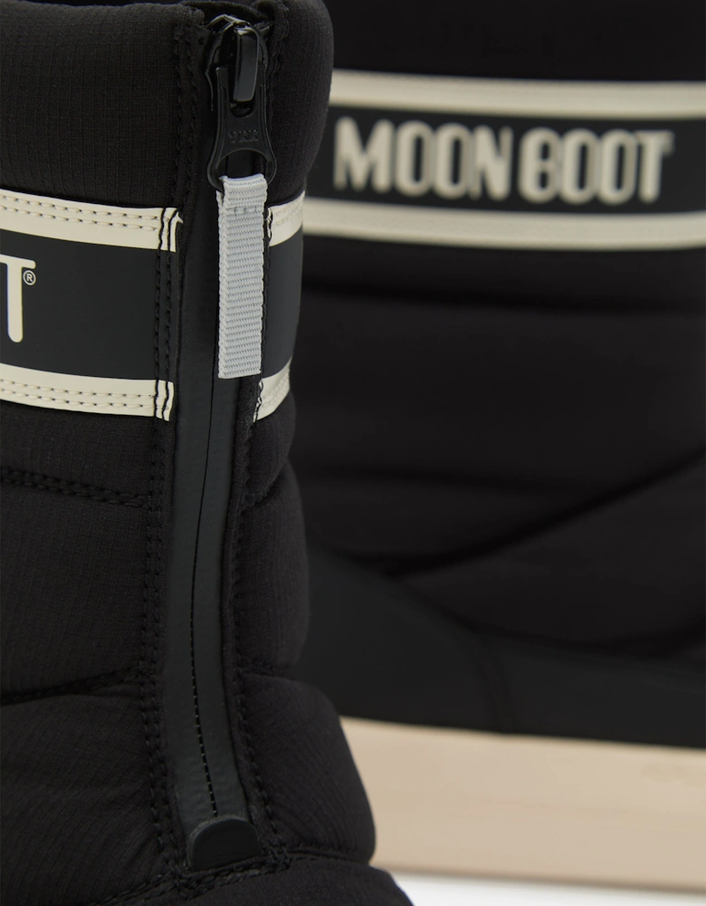 Moon Boot Kids JR Park Zip High WP Boots in Black