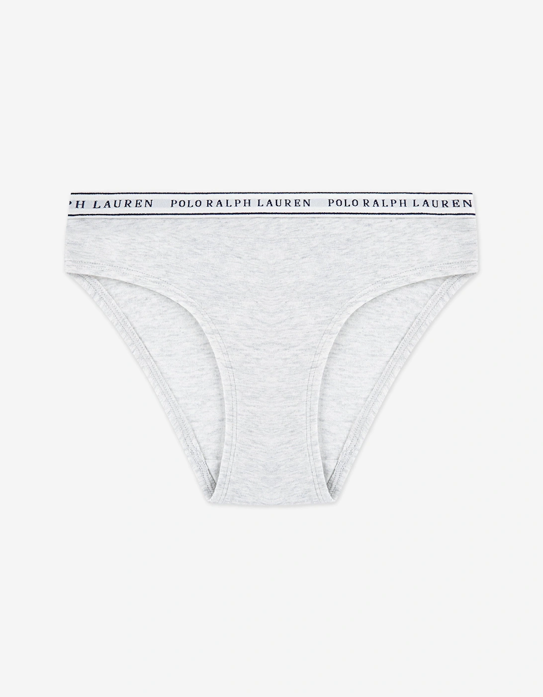 Girls 2 Pack Printed Knickers Set in Navy