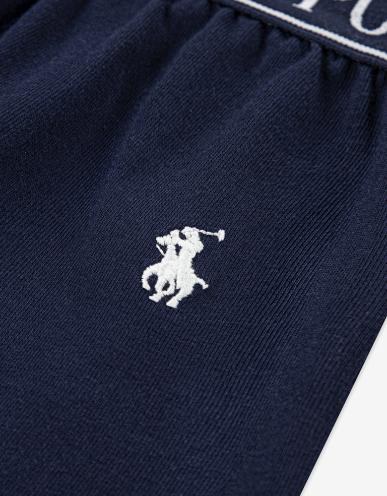 Girls Short Pyjama Set in Navy