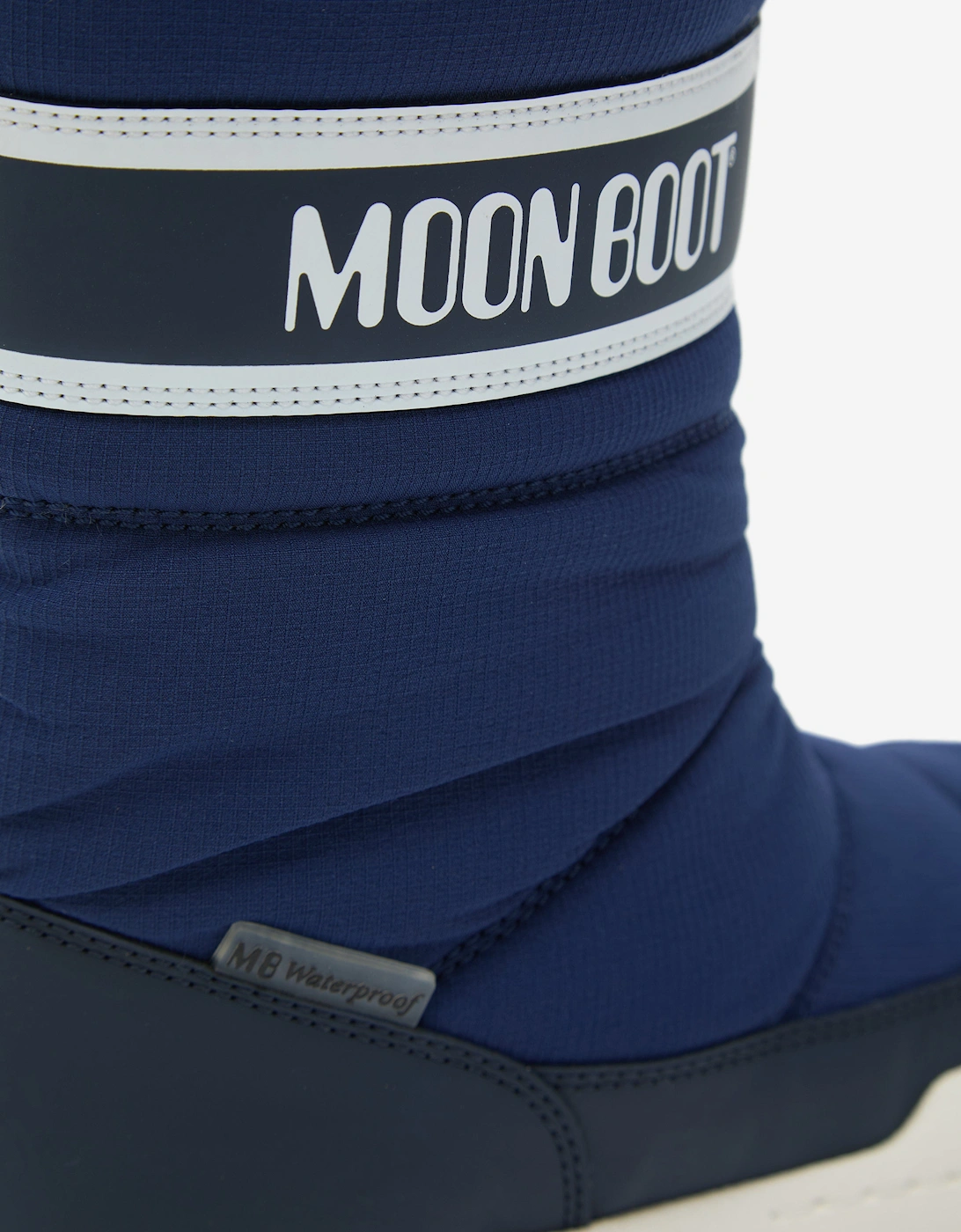 Moon Boot Kids JR Park Zip High WP Boots in Navy