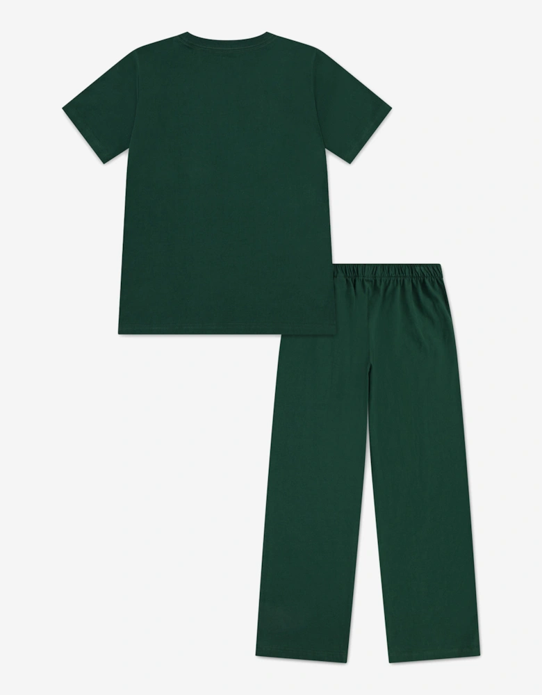 Boys Pyjama Set in Green