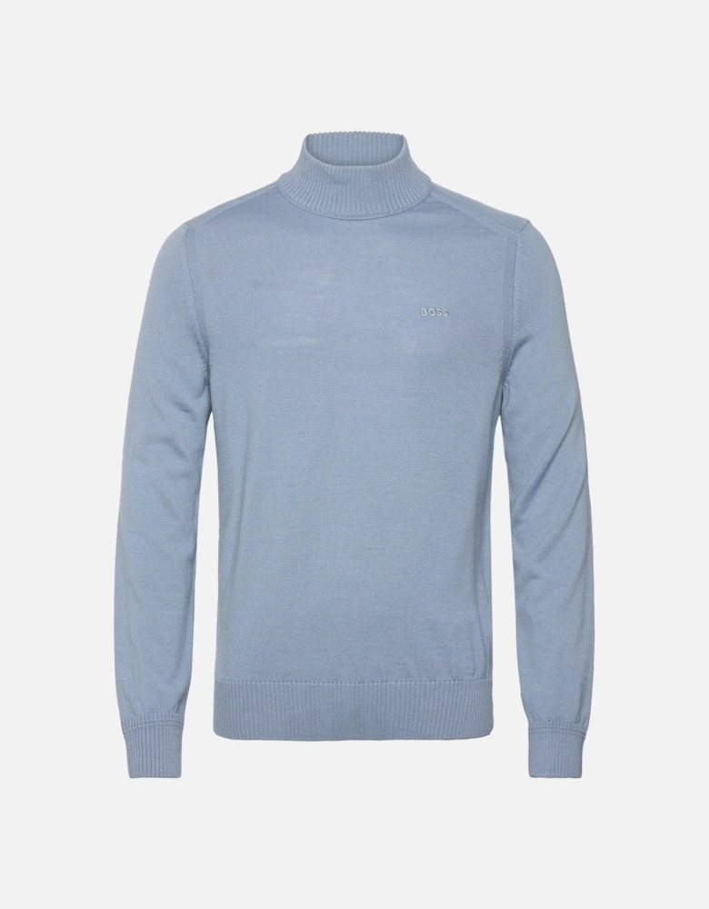 BOSS Orange Avac M Sweater 451 Light Pastel Blue