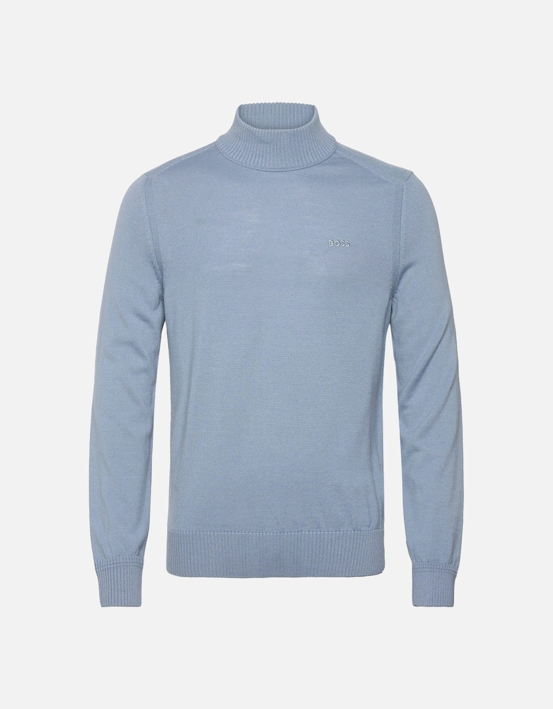 BOSS Orange Avac M Sweater 451 Light Pastel Blue, 2 of 1