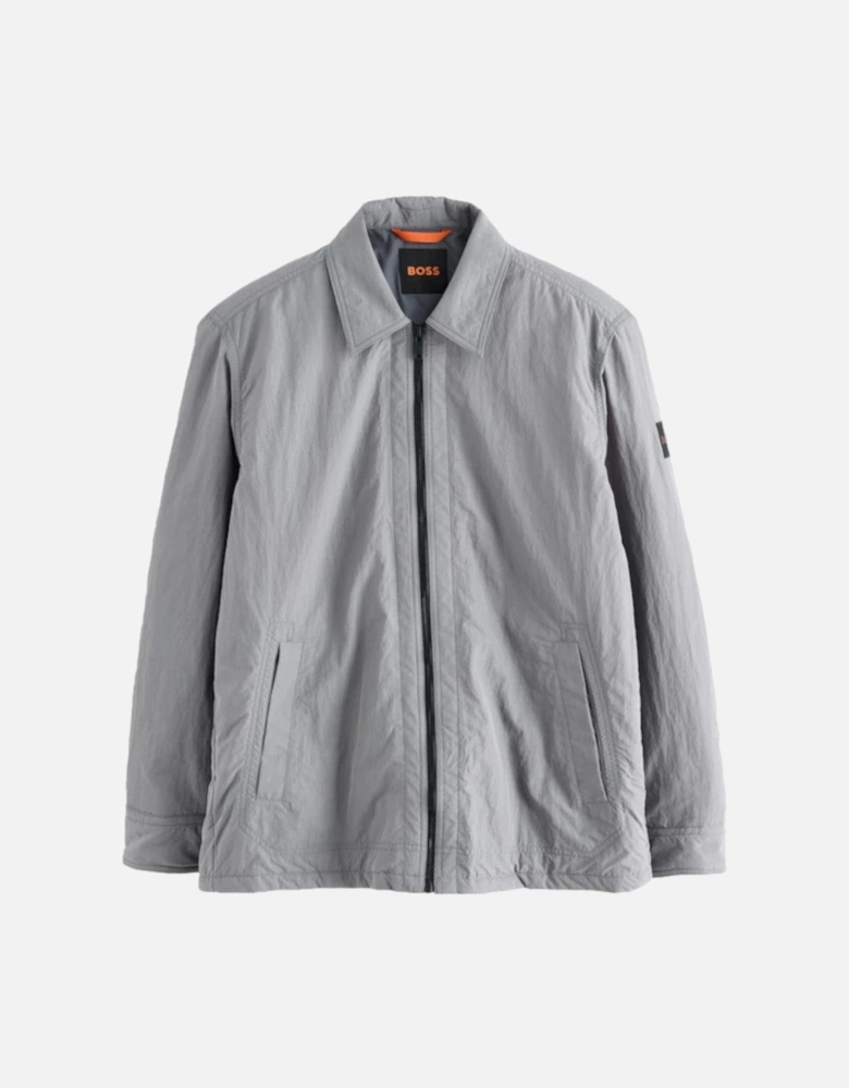 BOSS Orange Leejay1 M Overshirt 062 Open Grey