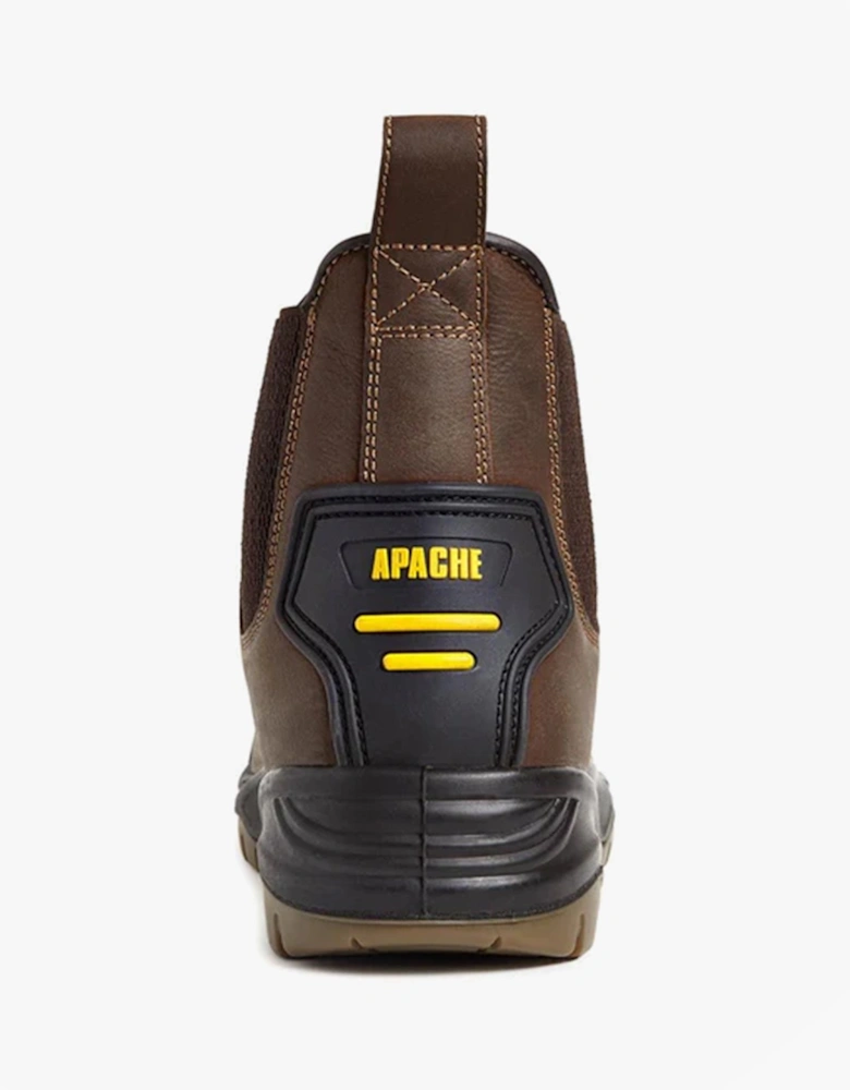 AP715SM Unisex Dealer Boots Brown