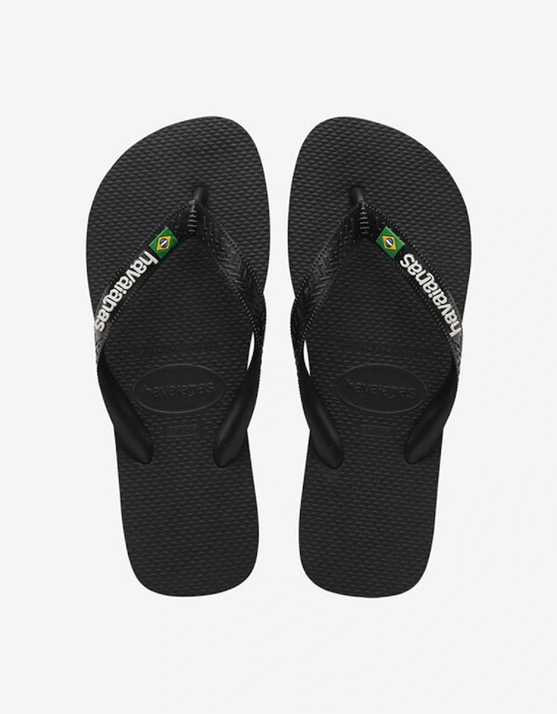 Men's Brasil Logo Flip Flops, 4 of 3