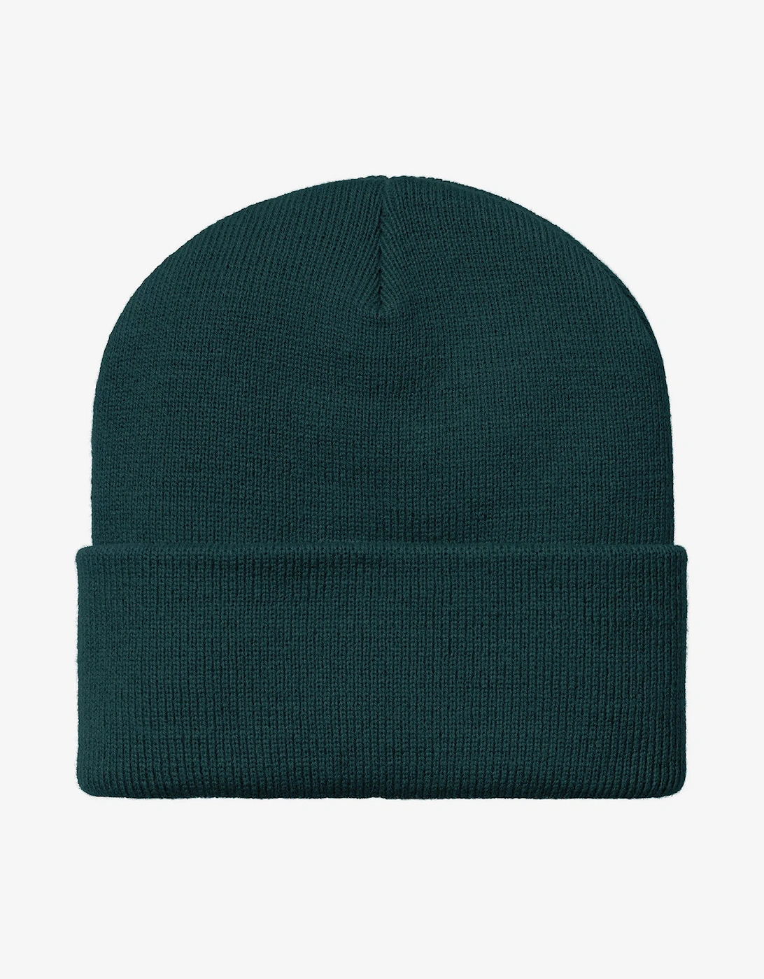 Short Watch Beanie Hat Dark Fir
