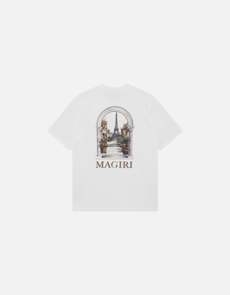 Archway Printed T-Shirt in White