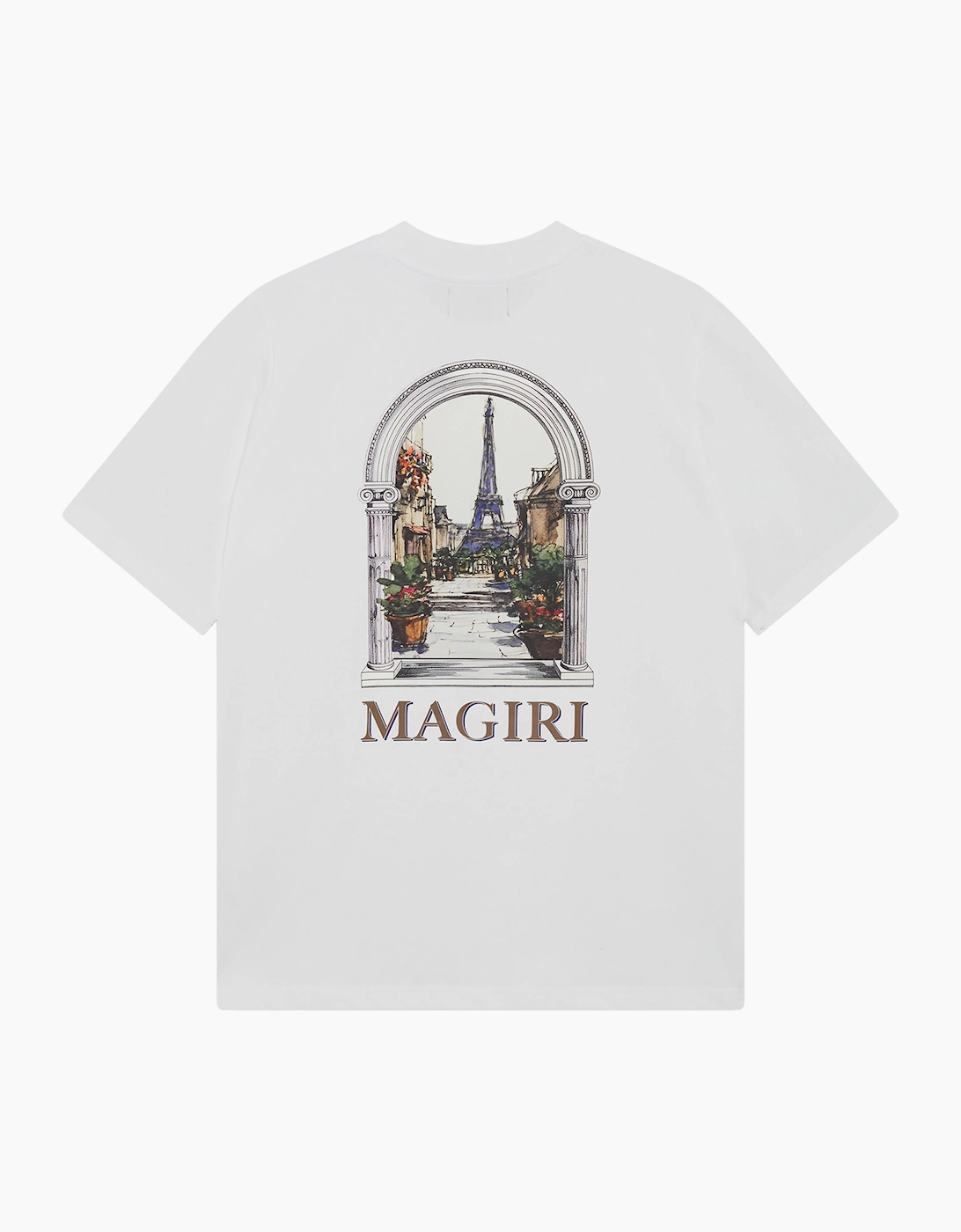Magiri Men's Magiri Archway Printed T-Shirt in White