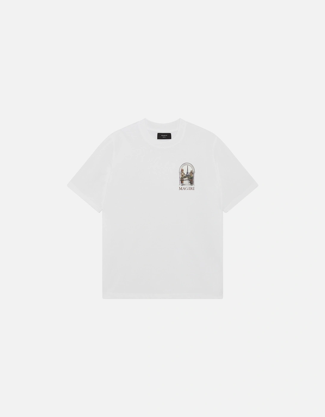 Archway Printed T-Shirt in White
