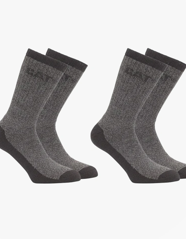 CAT THERMO Mens Boot Socks 2 Pairs