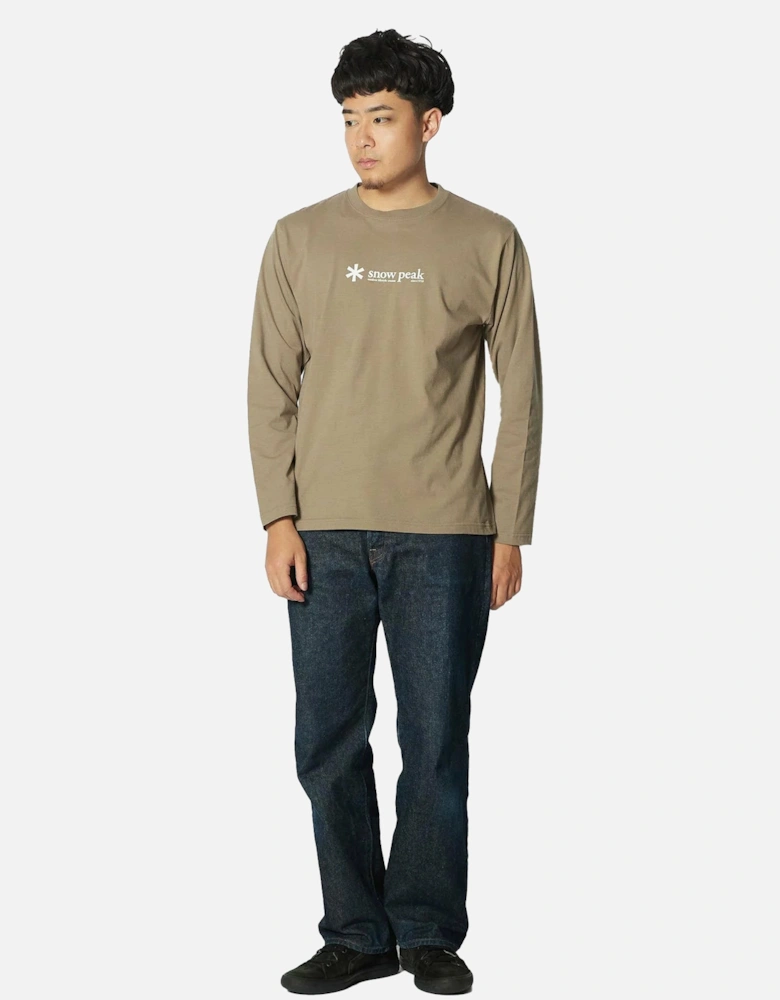Snow Peak Soft Cotton Logo Long Sleeve T-Shirt Pro