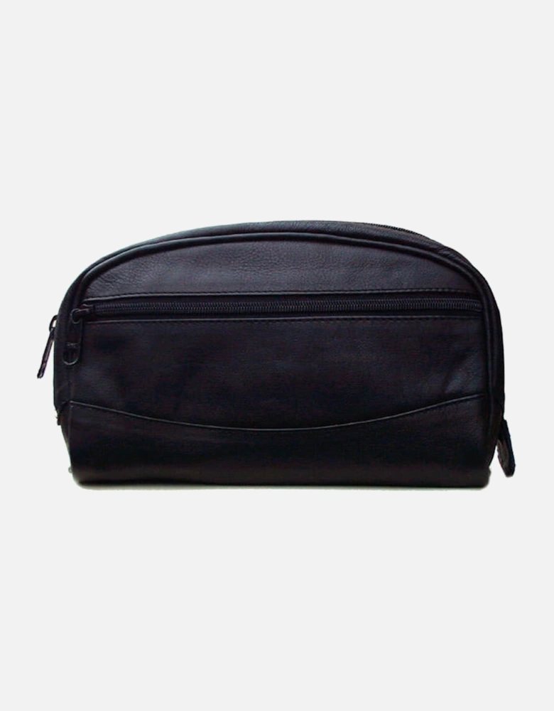 Black Nappa Wash/Wet Bag Black