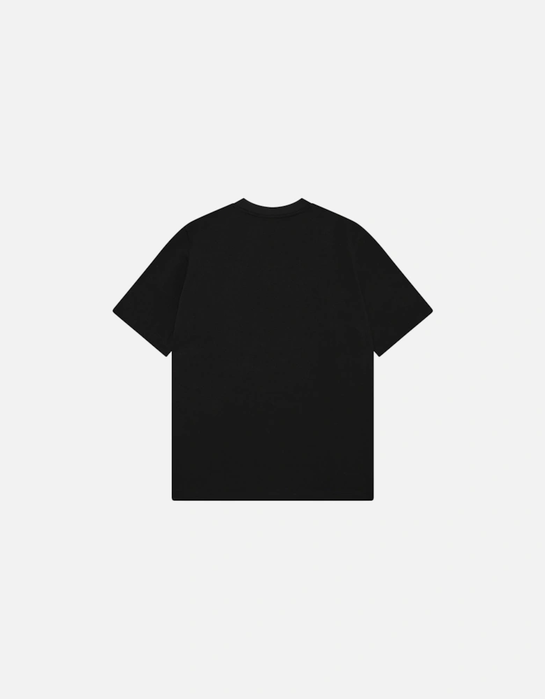 Dream Beach Printed T-Shirt in Black