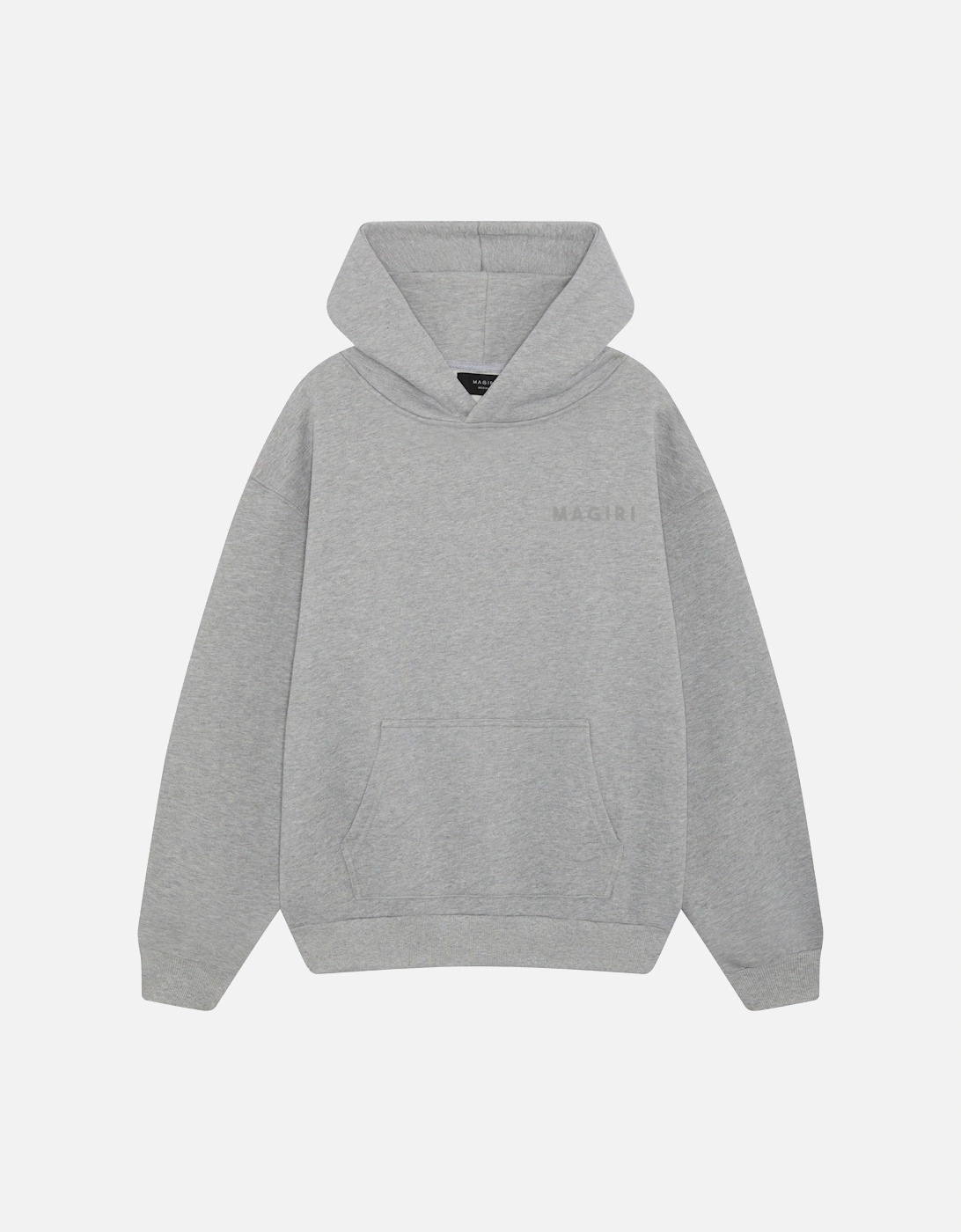 Core Puff Printed Hoodie in Grey, 7 of 6