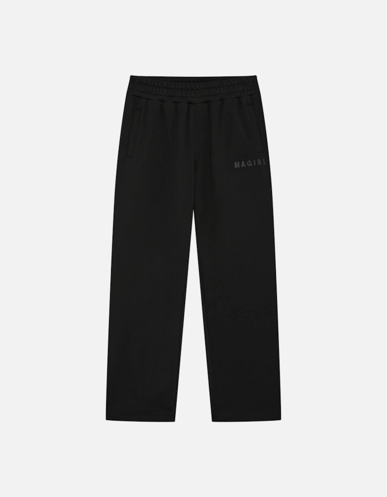 Core Puff Printed Joggers in Black