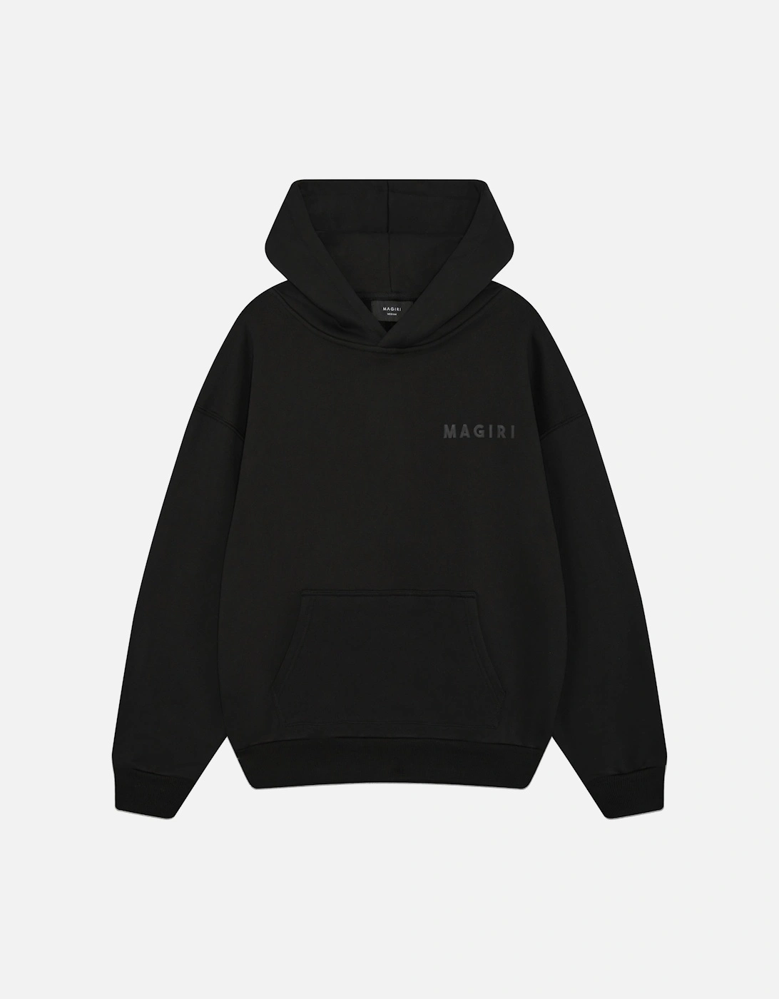 Core Puff Printed Hoodie in Black, 6 of 5