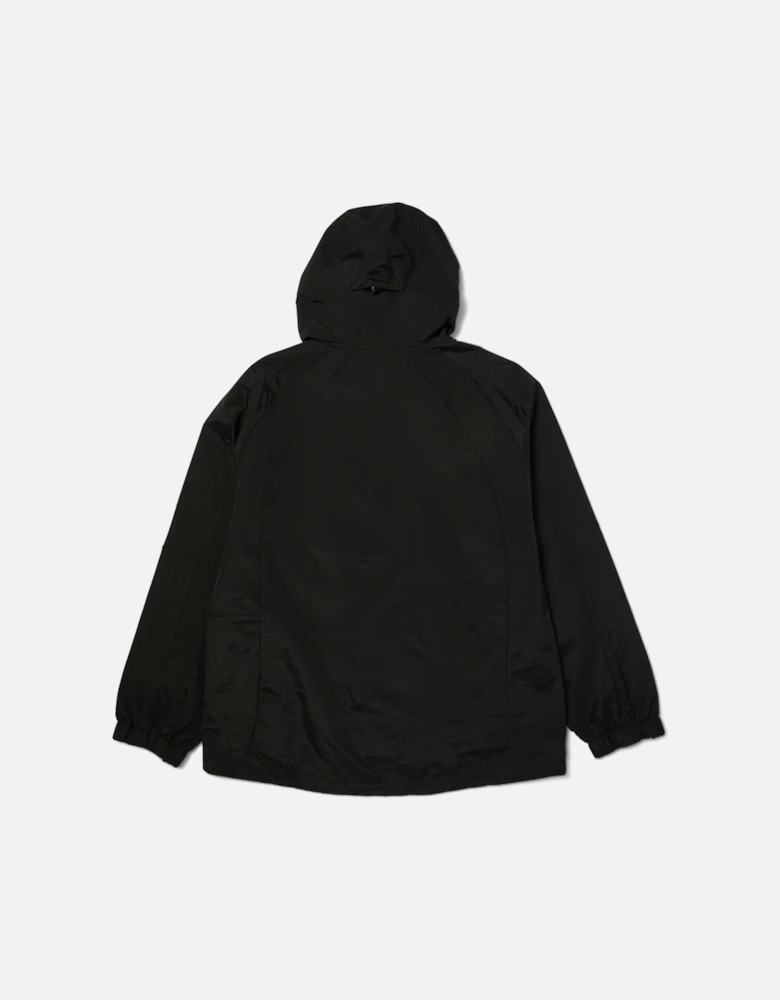 Black All Caps Shell Jacket