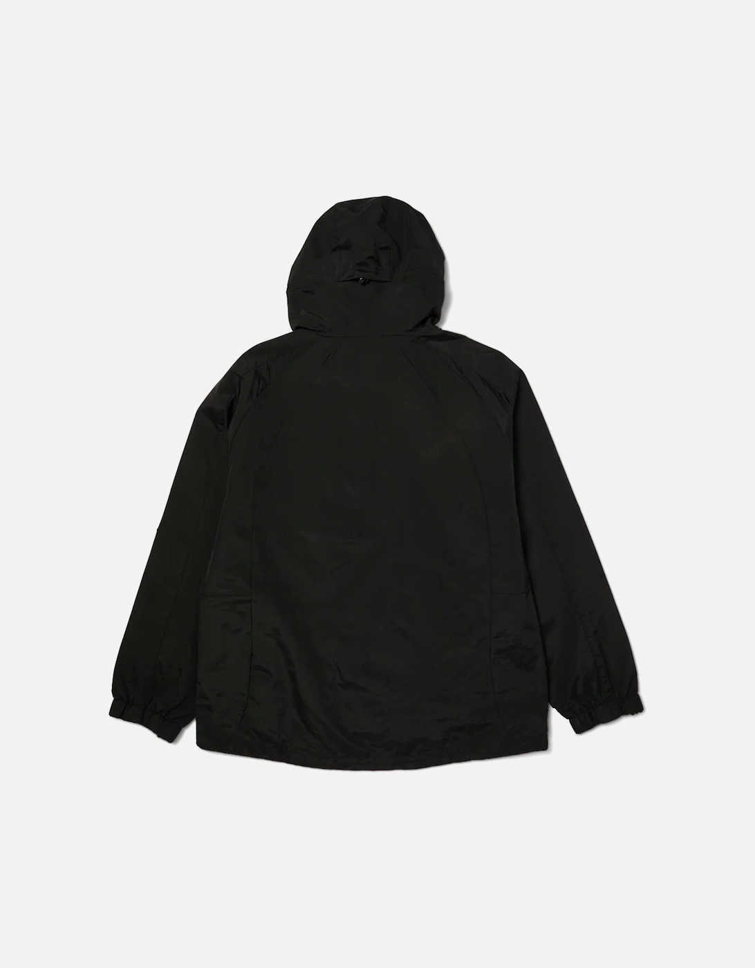 Black All Caps Shell Jacket