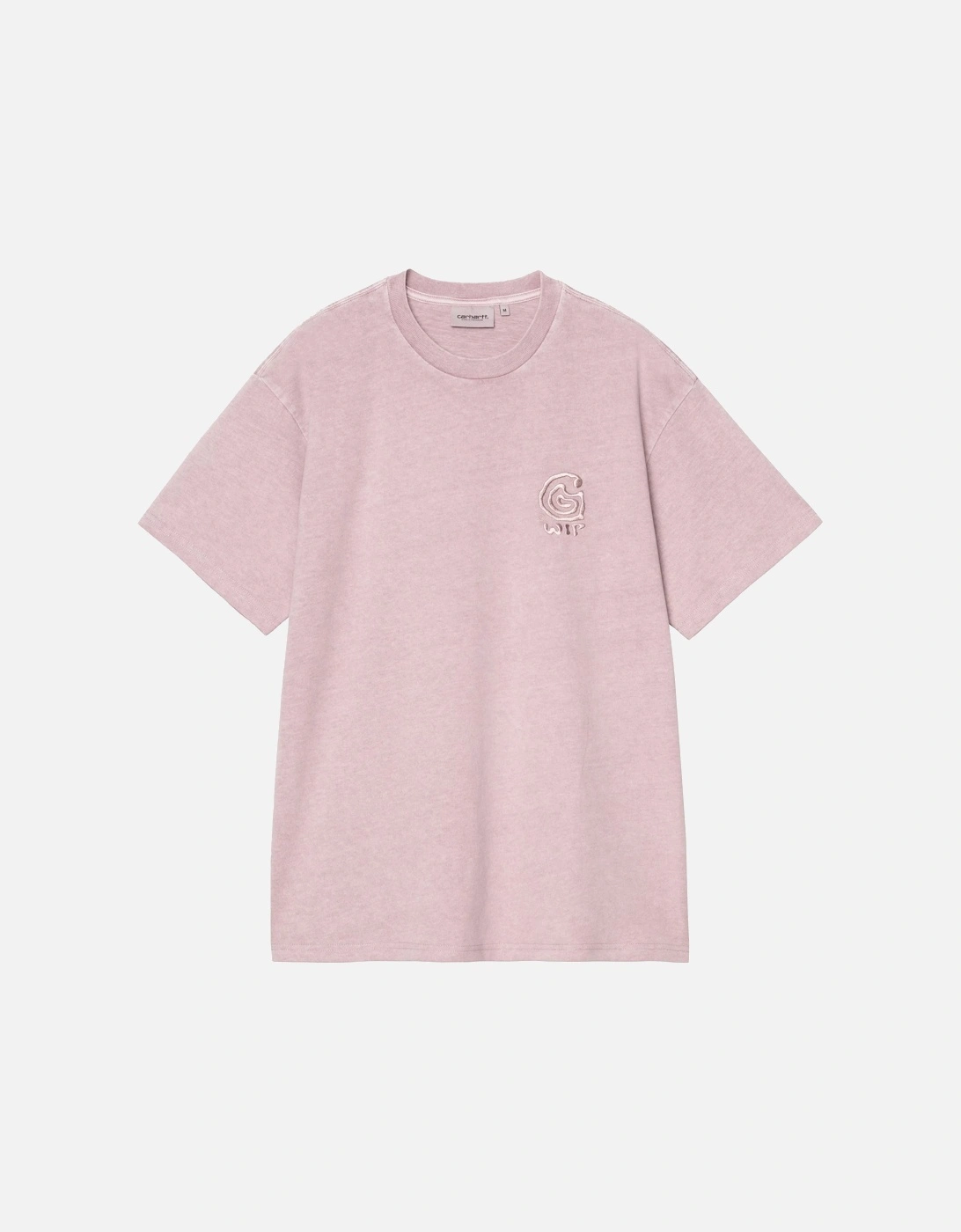 S/S Helix Redux T-Shirt Pink Fog Garment Dyed, 5 of 4