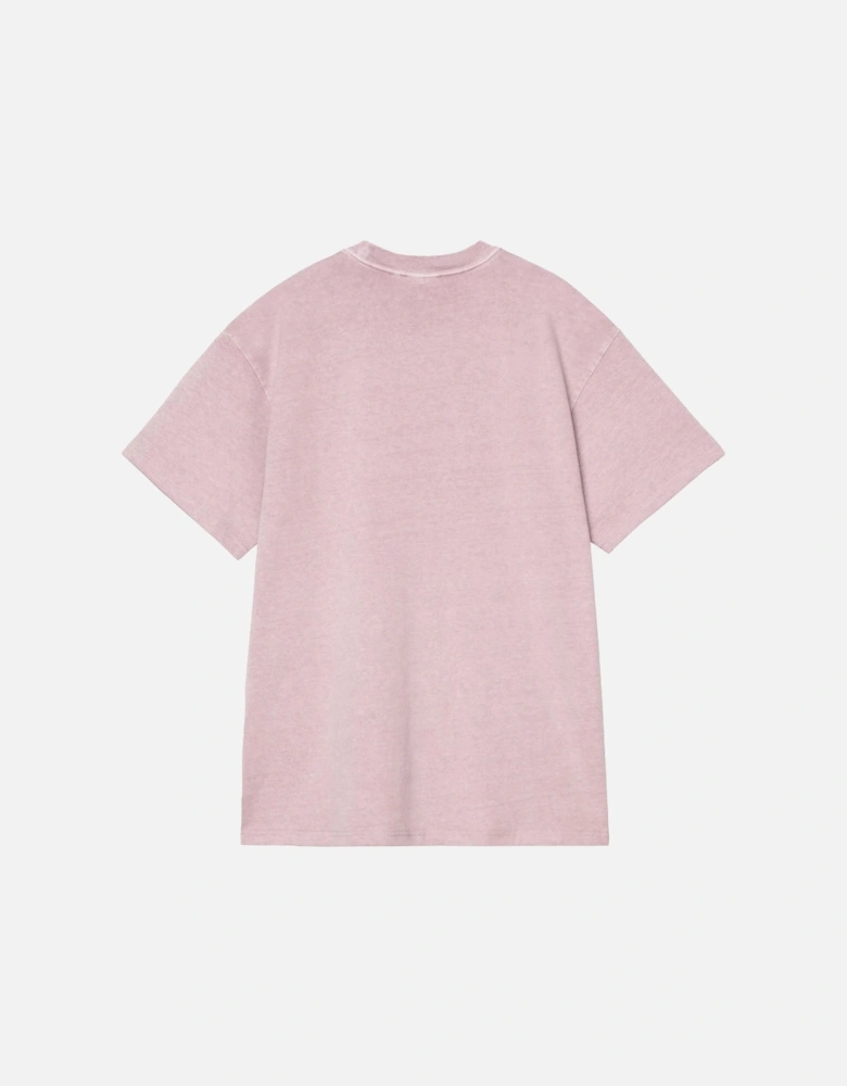 S/S Helix Redux T-Shirt Pink Fog Garment Dyed