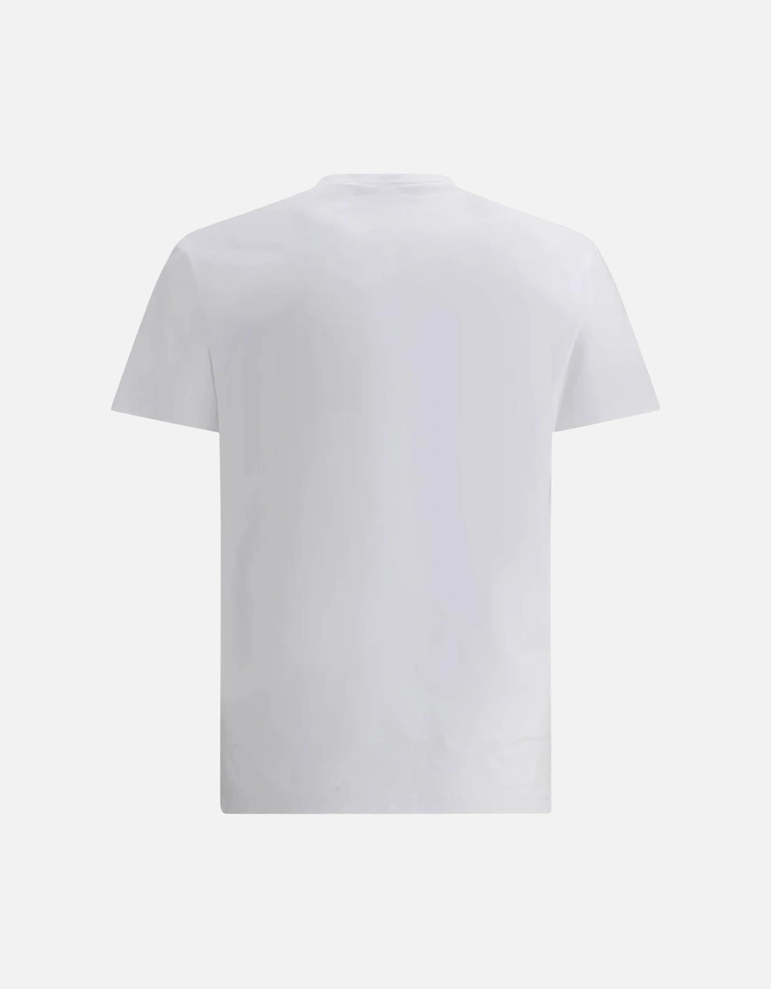 Milano Flocked Logo T-Shirt in White