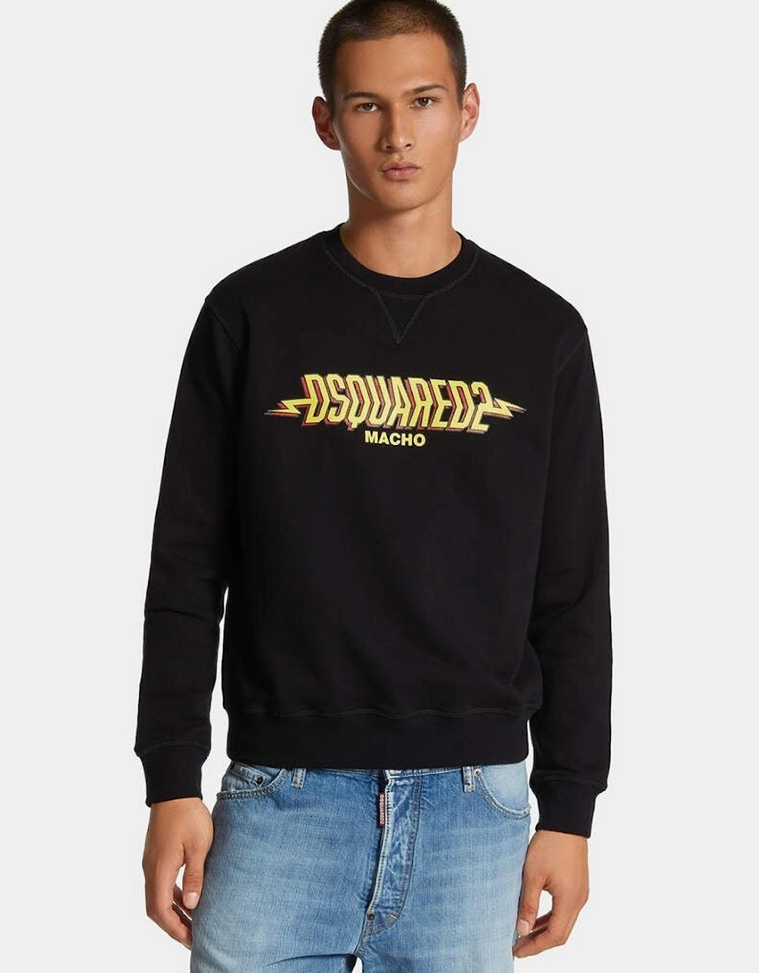 Macho Sweatshirt in Black