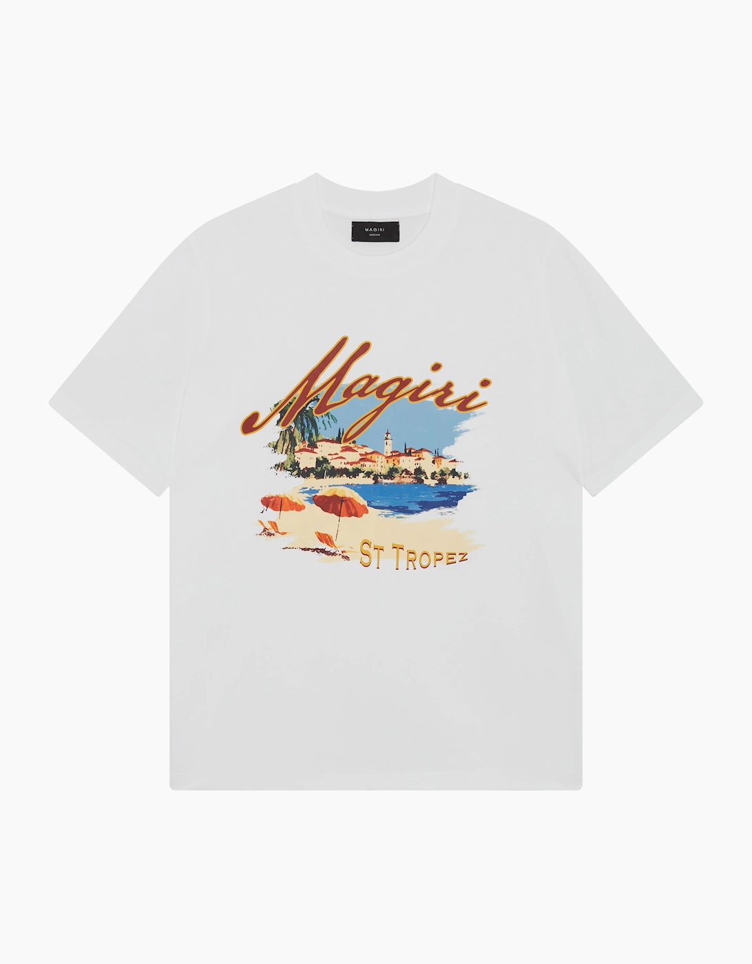 Magiri Men's Magiri St. Tropez Printed T-Shirt in White