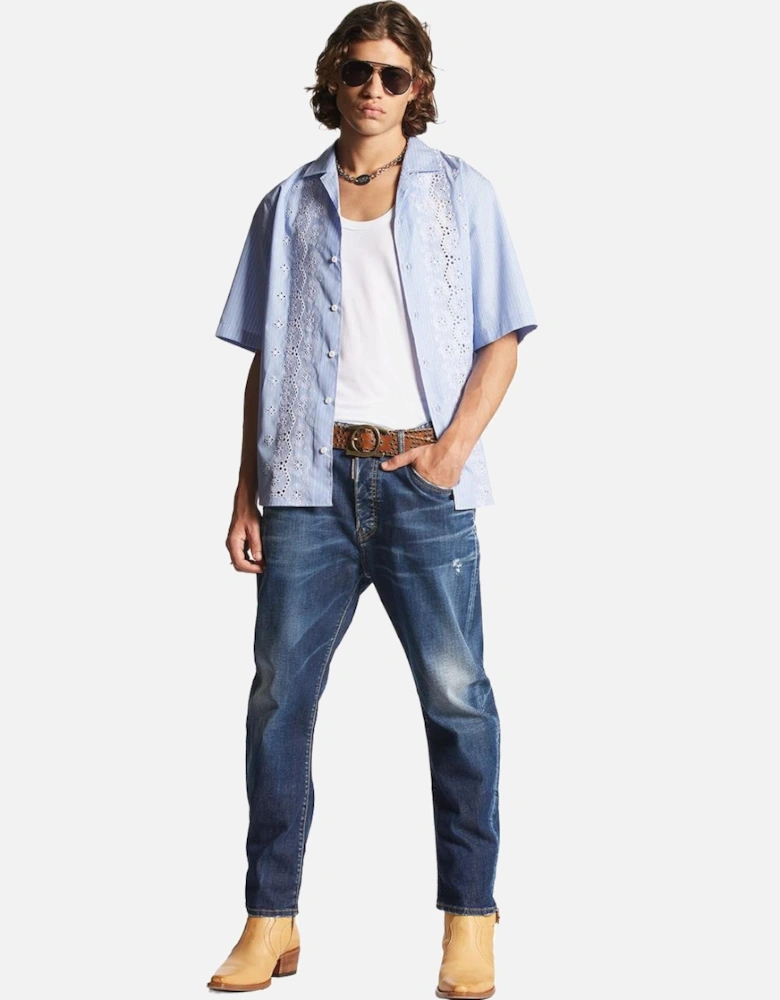Dark Wash Cool Guy Jeans in Blue