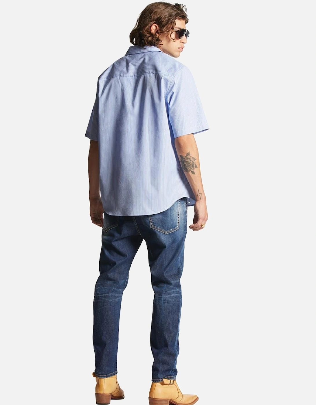 Dark Wash Cool Guy Jeans in Blue