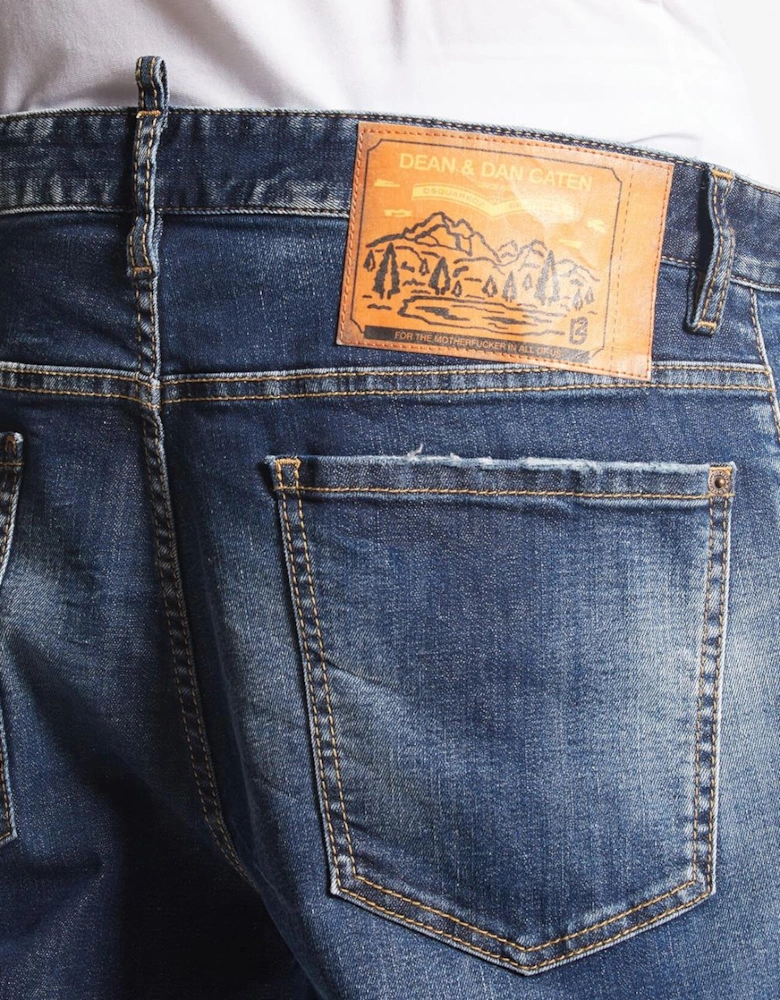 Dark Wash Cool Guy Jeans in Blue