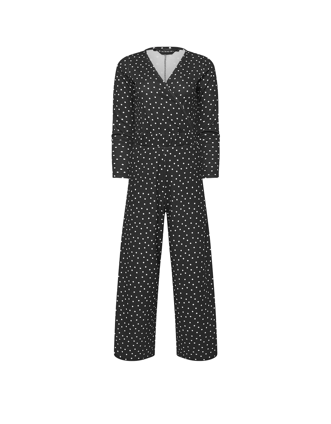Petite Spot Wide Leg Jumpsuit, 2 of 1