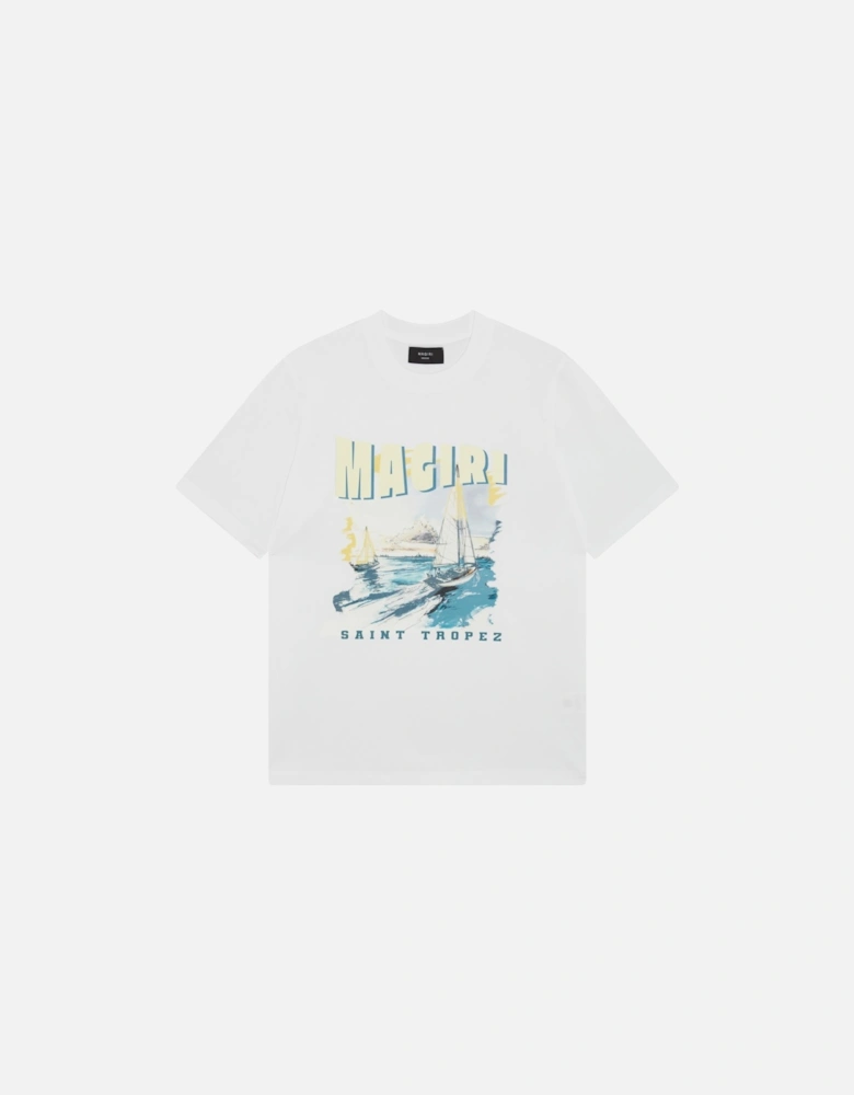 Voyage Printed T-Shirt in White