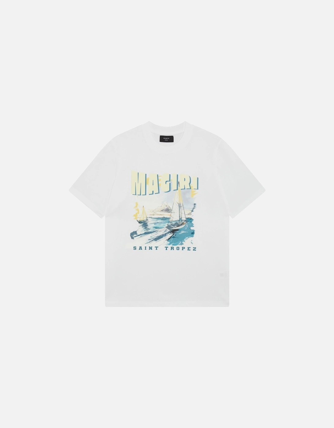 Voyage Printed T-Shirt in White, 3 of 2